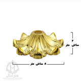 پایه زنبق نخل _پایه ظروف ساده