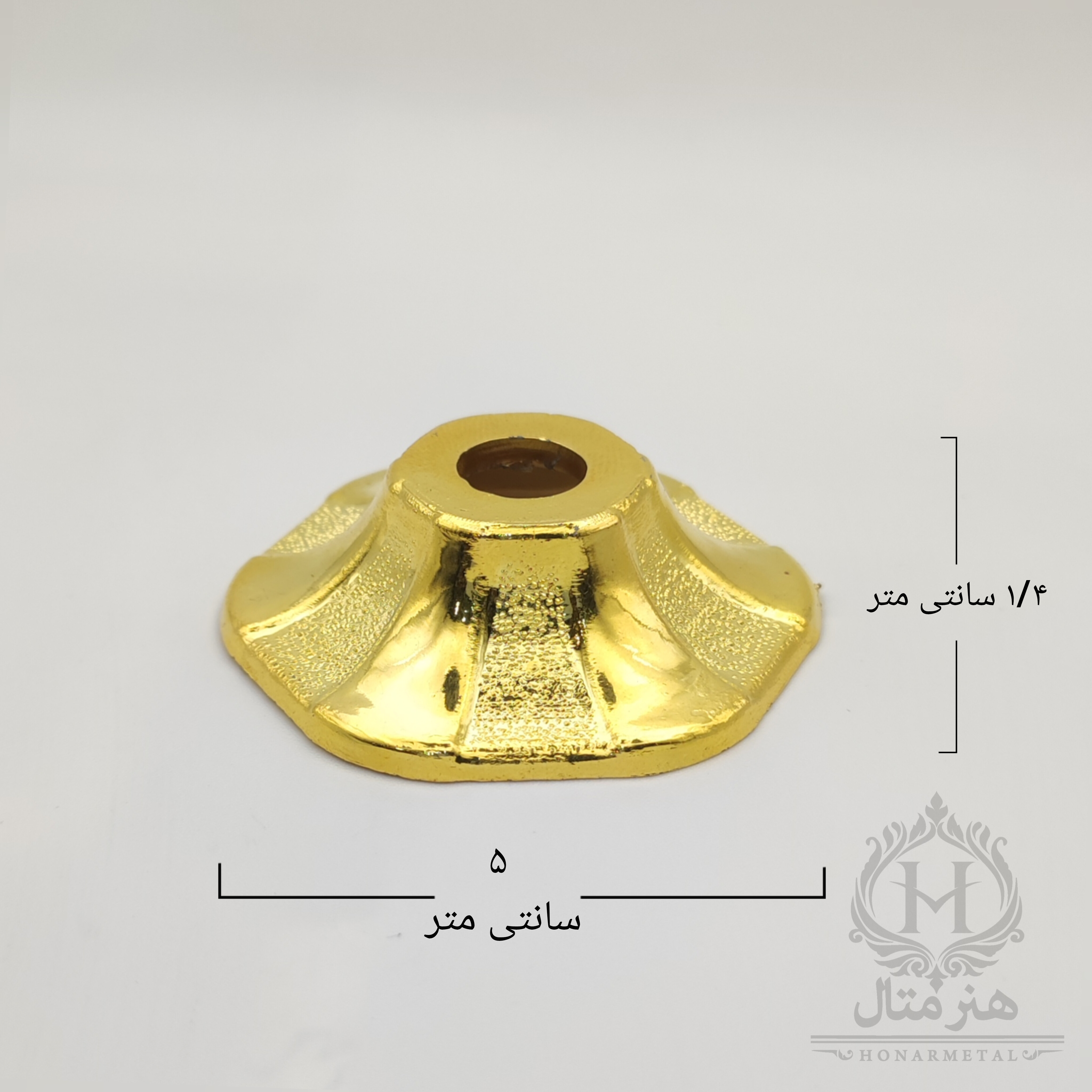زنبق شش ضلعی کوچک abs طلایی